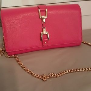 Wallet with chain strap